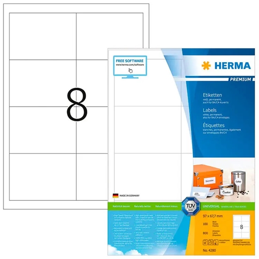 Herma 4280 Premium Etiket 4280