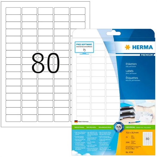 Herma 4336 Premium Etiket 4336