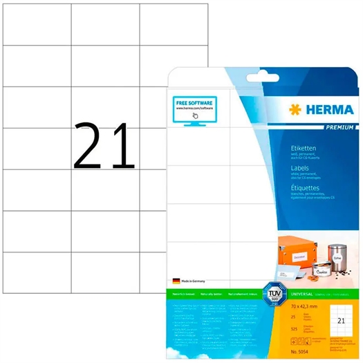 Herma 5054 Premium Etiket 5054