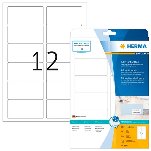 Herma Special Inkjet Etiket 8842