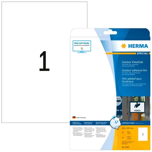 Herma 9500 Polyester Etiket 9500
