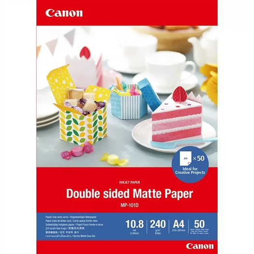 Canon MP-101D Double Sided Mat Foto Inkjet Papir 4076C005